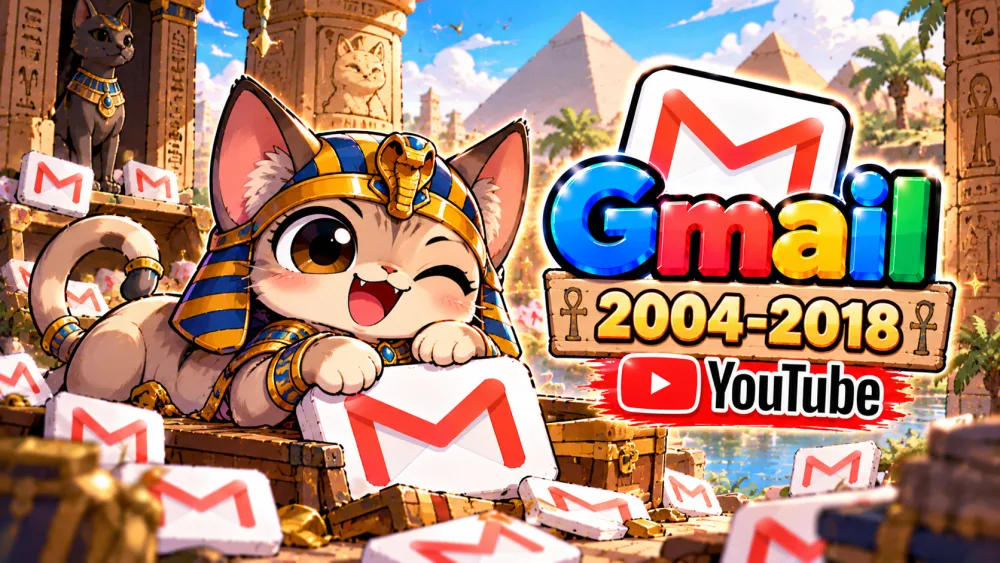 gmail 2004-2018 ขึ้นแพค